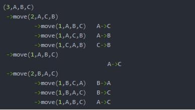 用python實現河內塔算法！