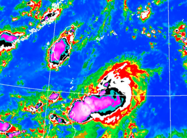 「蘇拉」颱風於台灣外海生成  有機會穿越台灣並變成「強颱」