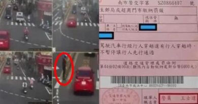 台南》行人「站分隔島」！駕駛綠燈直行 慘收6000元罰單 網傻眼：這也不行？
