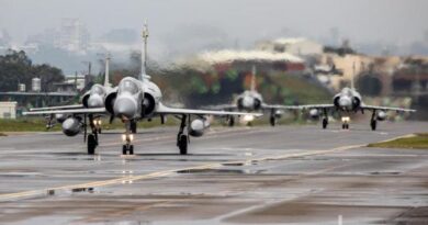 新竹基地9架機體即將屆壽的幻象2000-5雙座機   空軍司令部：可再延用廿年
