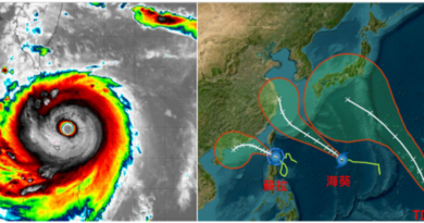 蘇拉成「超級颱風」再次完美閃過台灣 但外圍暴風圈將可能對南台灣造成影響